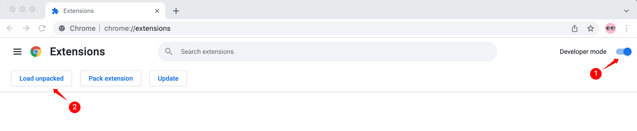 IGPDF chrome extension load unpacked